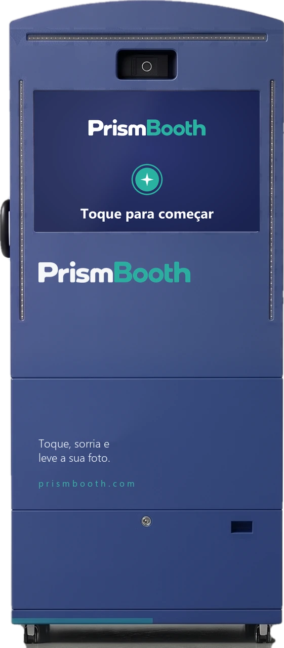 Totem com o PrismBooth